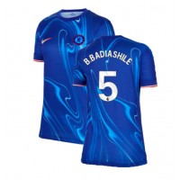 Camiseta Chelsea Benoit Badiashile #5 Primera Equipación para mujer 2024-25 manga corta